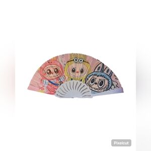 Colorful Labubu Fans